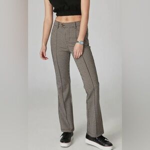 Lola Jeans Azure High Rise Jacquard Flare Pants Small